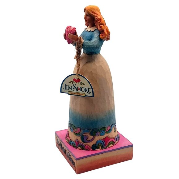 Jim Shore Heartwood Creek Girl Holding Heart "My Heart Is Yours" Figurine NWT - Picture 4 of 12
